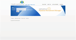 Desktop Screenshot of prm.healthcaresource.com
